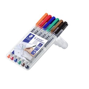 Lumocolor® non-permanent pen 311 WP6, 6 farver